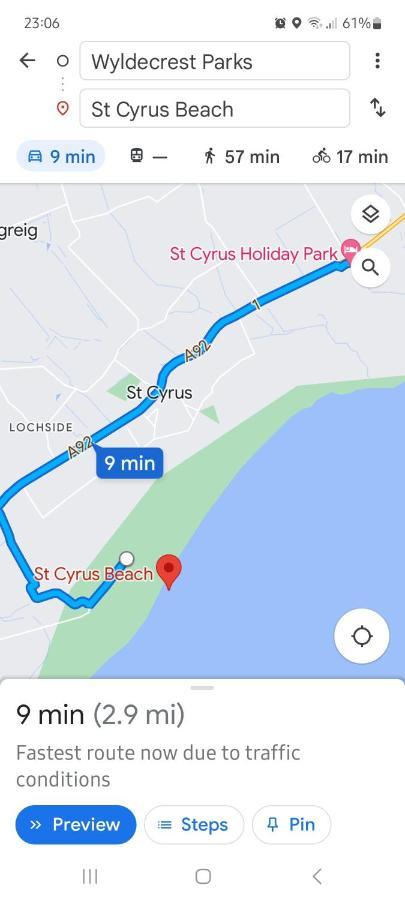 Wrights Retreat 4 Lunan View St Cyrus Caravan Park Saint Cyrus Kültér fotó